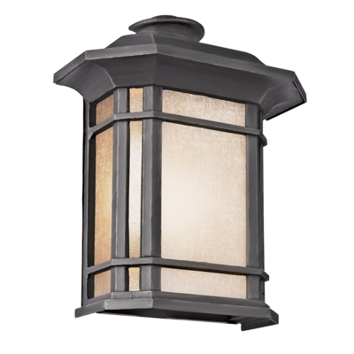 Trans Globe Lighting 5821-1 BK 1 Light Pocket Lantern in Black